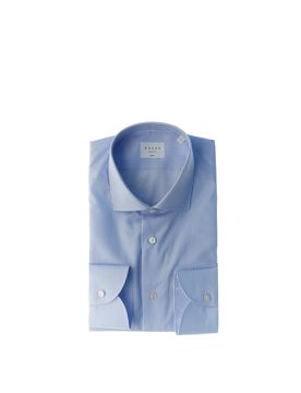 XACUS Camicia in cotone AZZURRO 43