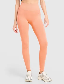 Womens Leggings Muse Seamless - Arancione, arancione arancione Donna taglia XS - MONTIREX - FashionsVida