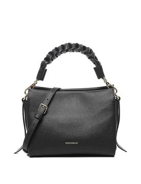 Borsa a Mano Doppia Pelle Granata