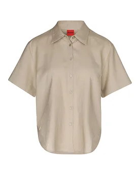 Hugo Bluse ENCANTADA marrón 34 - Hugo Boss - FashionsVida