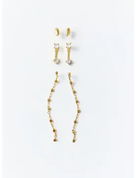 Sfera - Set 3 pendientes cadena - Sfera - FashionsVida