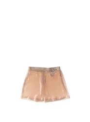 Gonna con paillettes ROSA CHIARO 8