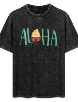 Aloha Pineapple Soft Serve T-Shirt Big Size Loose Fit Tee Shirt - Aliexpress - FashionsVida