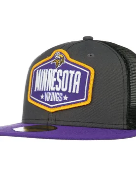 Fifty NFL Draft21 Vikings Cap by - anthracite - Herren - Size: 7 1/8 (56,8 cm) - New era - FashionsVida