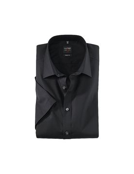 Business Hemd Body Fit schwarz 39 herren