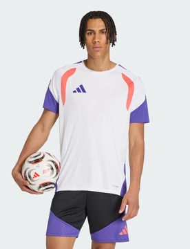 Maglia da allenamento Tiro 26 Competition M White / Semi Turbo