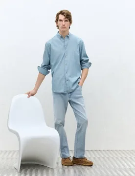 Pantalón denim de cinco bolsillos - Dustin - FashionsVida