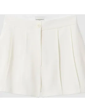 Short de mujer de corte recto con pespuntes - CLAUDIE PIERLOT - FashionsVida
