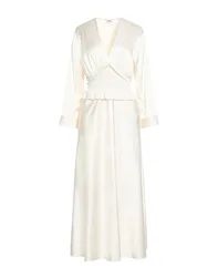 Maxi-Kleid Damen Cremeweiß 32,34,36,38,40 Damen