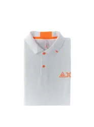 SUN68 Polo maniche corte PANNA 3XL