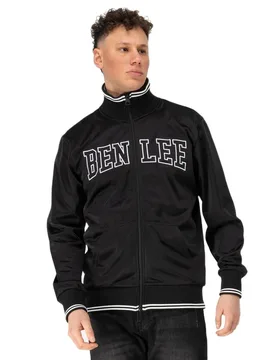 Veste De Survêtement Troy Black / White 2XL - Benlee - FashionsVida