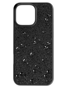 Custodia per smartphone High, Design sparpagliato, iPhone® 16 Pro Max, Nero OS
