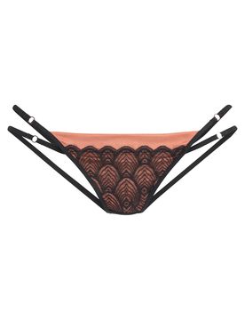LASCANA Tanga rosa / negro