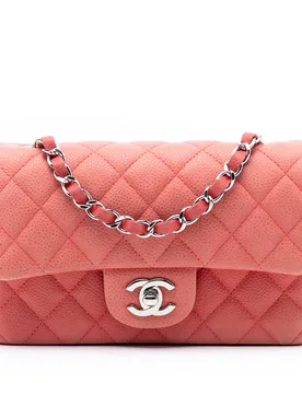 Mini Rectangular Classic Caviar Single Flap - Chanel - FashionsVida