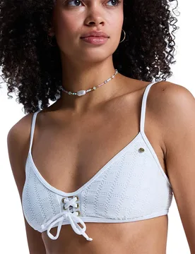 Haut De Bikini Island Bralette Coconut Milk L - Roxy - FashionsVida