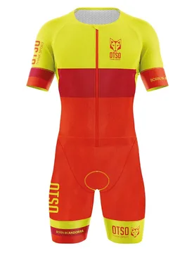 Trisuit A Maniche Corte Foc Multicolour M - OTSO - FashionsVida