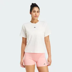 T-shirt PrimeLift Back-Cutout 3-Stripes S Chalk White