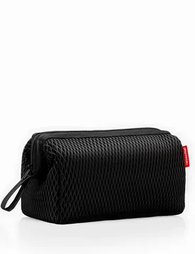 Borsa Da Toilette Travel Mesh Black One Size - Reisenthel - FashionsVida