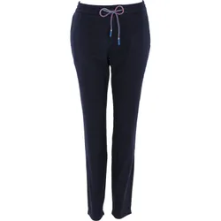 Hose Clara-Linen Twill, navy 34