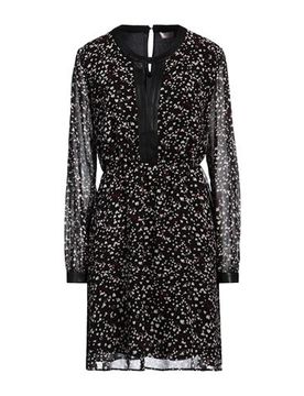 Minivestido Mujer Negro 42 Mujer