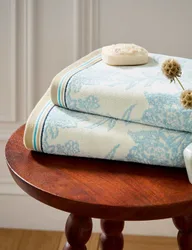 Pure Cotton Reya/Emira Towel Teal Mix
