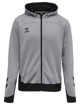 Sweat-shirt à Zip Lead Poly Grey Melange 2XL