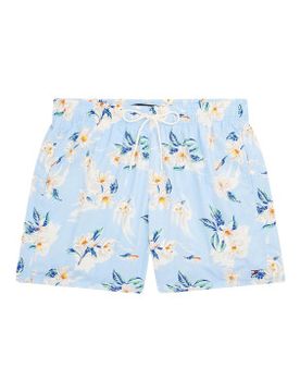 Para hombre. UM0UM03491 Bañador corto de medio largo con estampado (S), Beachwear, Nylon