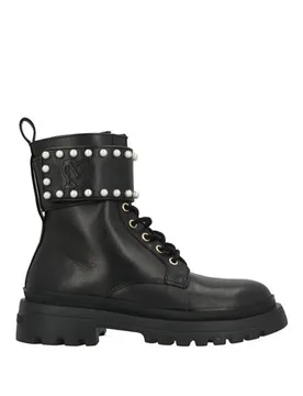 Botines de caña alta Mujer Negro 36,37,38,40 Mujer - Moschino - FashionsVida
