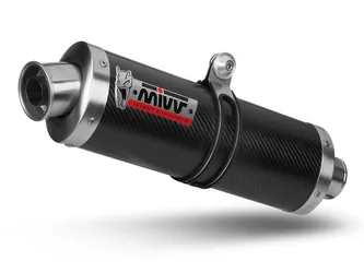 Terminale Oval Carbonio-Carbonio Suzuki Gsf 1200 Bandit 1996-2000