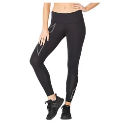 Leggings Light Speed Mid Rise Black / Black Reflective S
