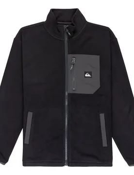 Polaire Zippée Ice Fields Black 8 Années Garçon - Quiksilver - FashionsVida