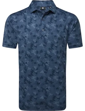 FootJoy Polo Pop Camo Lisle, navy s - FootJoy - FashionsVida