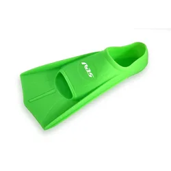 Silicone Swimming Fins Green EU 37-38 unisex