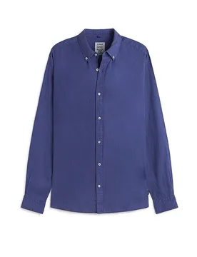 ECOALF Leinenhemd blau S herren - Ecoalf - FashionsVida