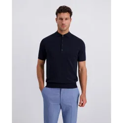 Polo de hombre custom fif 100% algodón liso