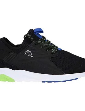 Sneaker San Puerto Lace Black / Green / Blue EU 37 - Kappa - FashionsVida