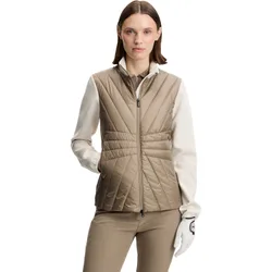 Jacke Holma Quilt Hybrid, taupe m