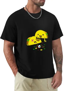 Tacos Eating Tacos T-Shirt Art Pattern Printed Casual Top - Aliexpress - FashionsVida