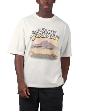 Low Light Studios Oasis Tee Creme XXL Herren - Low Lights Studios - FashionsVida