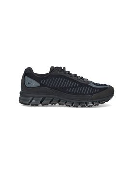 Unisex Synthetic Leather-Look Running Sneakers