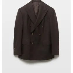 Chaqueta de hombre separate cruzada vestir fit regular