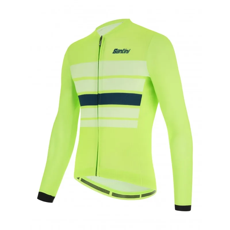 Maglia ciclismo ECOSLEEK BENGAL maniche lunghe VF - Santini - FashionsVida