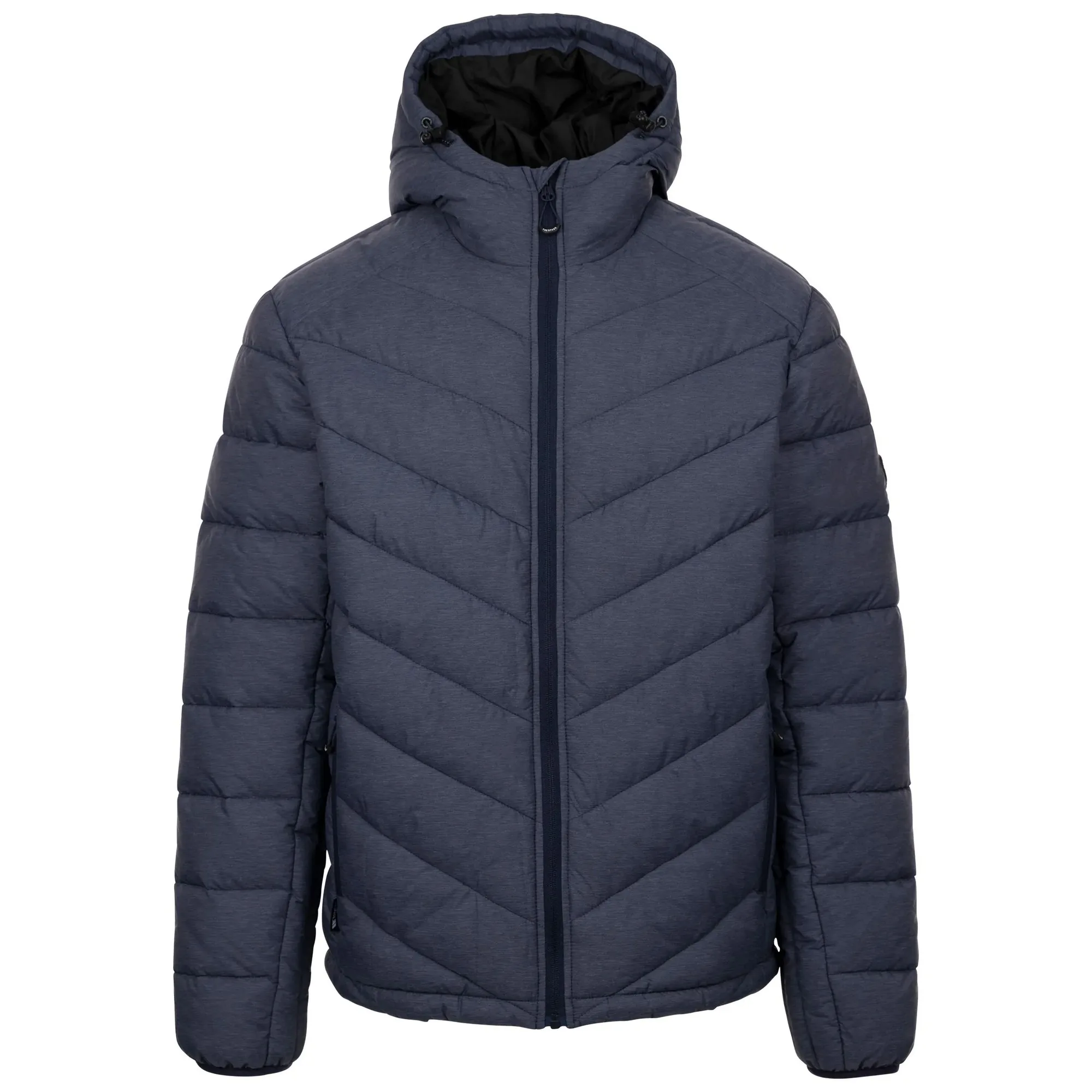 Mens Didmarton Padded Jacket (Navy Marl) - Size 2xl - Trespass - FashionsVida