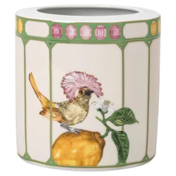 Vaso Idyllia, Porcellana, Motivo con stampa in cristallo, acchiappamosche, Medio, Multicolore OS