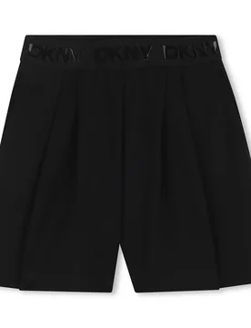 Pantaloni Corti D6257 Black 8 Anni - DKNY - FashionsVida