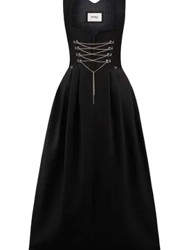Dirndl Amber (schwarz, Gr. 54) von Gastrotex für Damen, 100% Polyester - Stockerpoint - FashionsVida