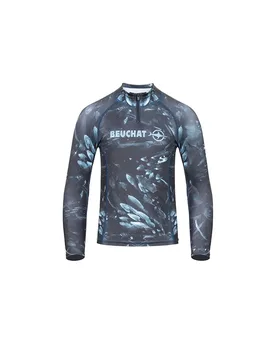 Rash Guard Manches Longues Atoll Seaweed 8-10 Années Garçon - Beuchat - FashionsVida
