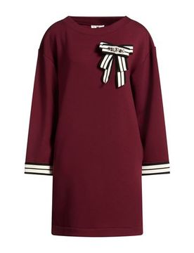 Mini-Kleid Damen Bordeaux L,M,S,XS,XXL Damen