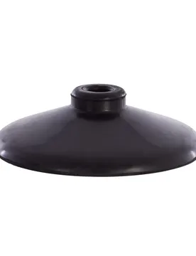 Absatzsockel aus festem Gummi - Noir - unisex - Size: TU