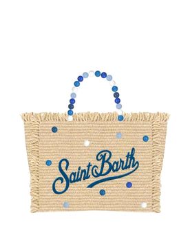 Borsa Vanity in paglia mini e piccola